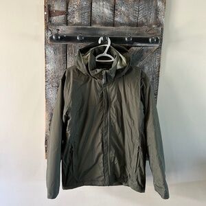 Men's Mountain Equipment Co-Op Lined Full ZipperJacket w/Hideaway Hood
